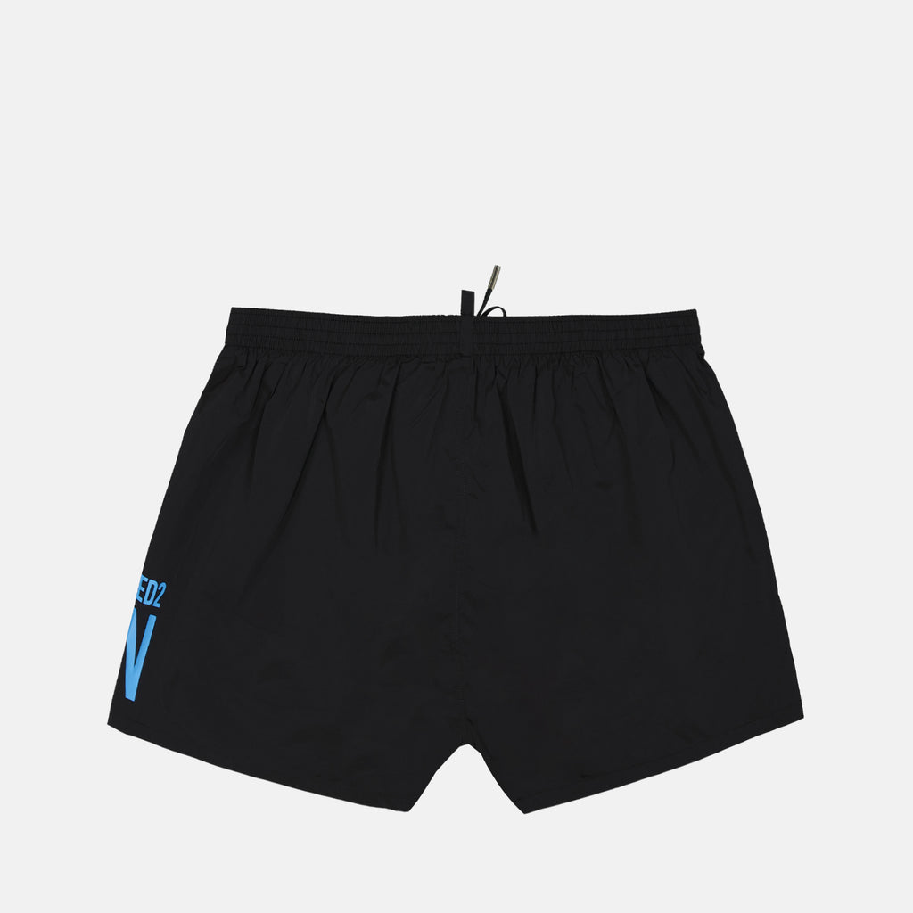Beachwear Short de bain Icon Dsquared2 Noir Homme