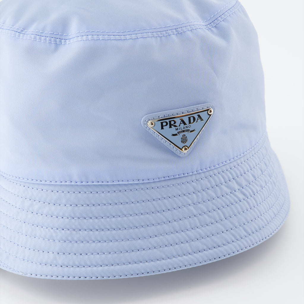 Gorras, sombreros y gorros Bob à logo Prada Azul Femme