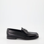 Mocassini Mocassins en cuir Prada Nero Homme