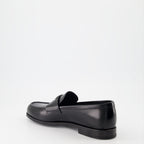 Mocassini Mocassins en cuir Prada Nero Homme