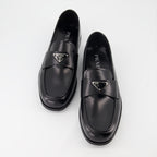 Mocassini Mocassins en cuir Prada Nero Homme