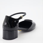 Pumps Escarpins en cuir verni Prada Schwarz Femme