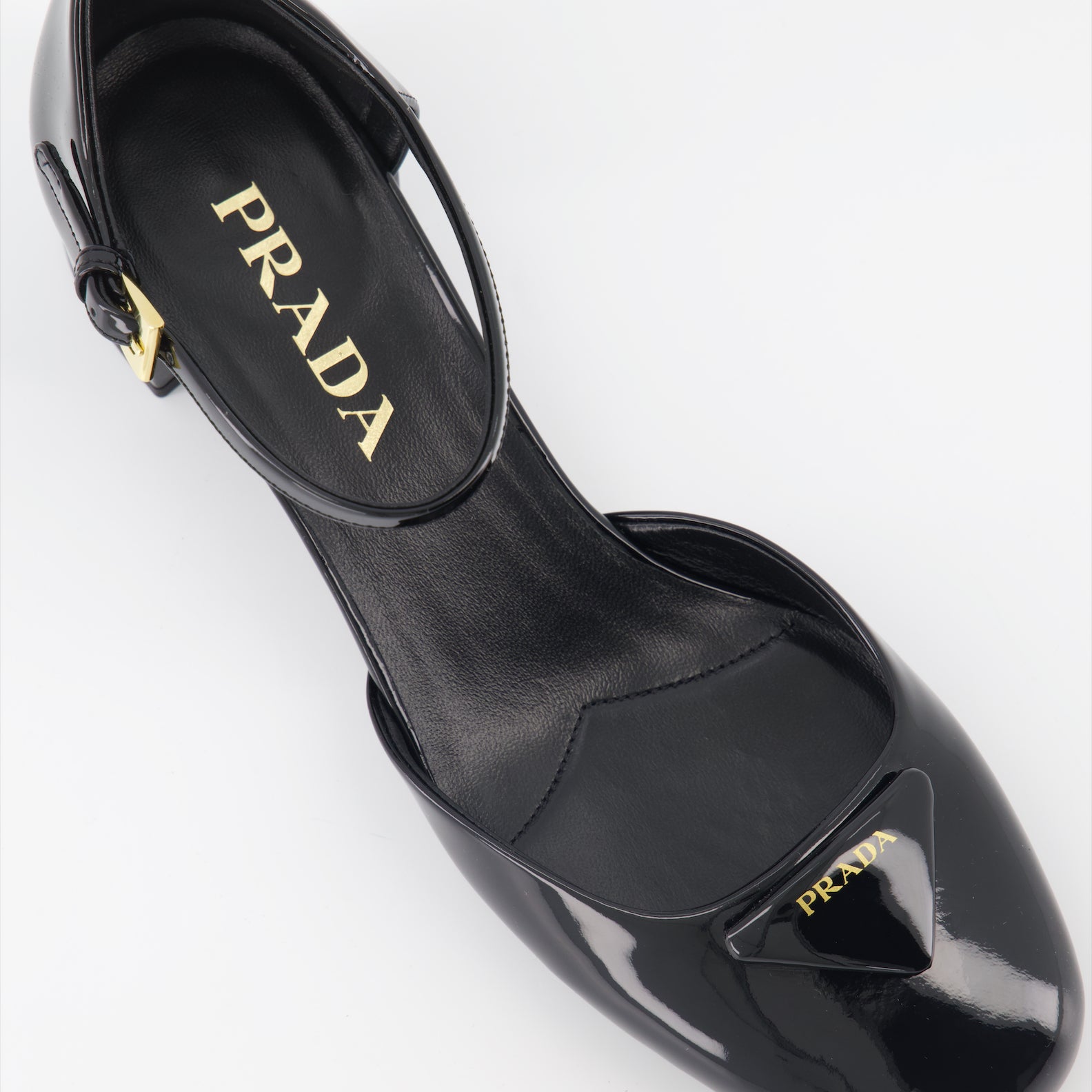 Heels Patent leather pumps Prada Black Women