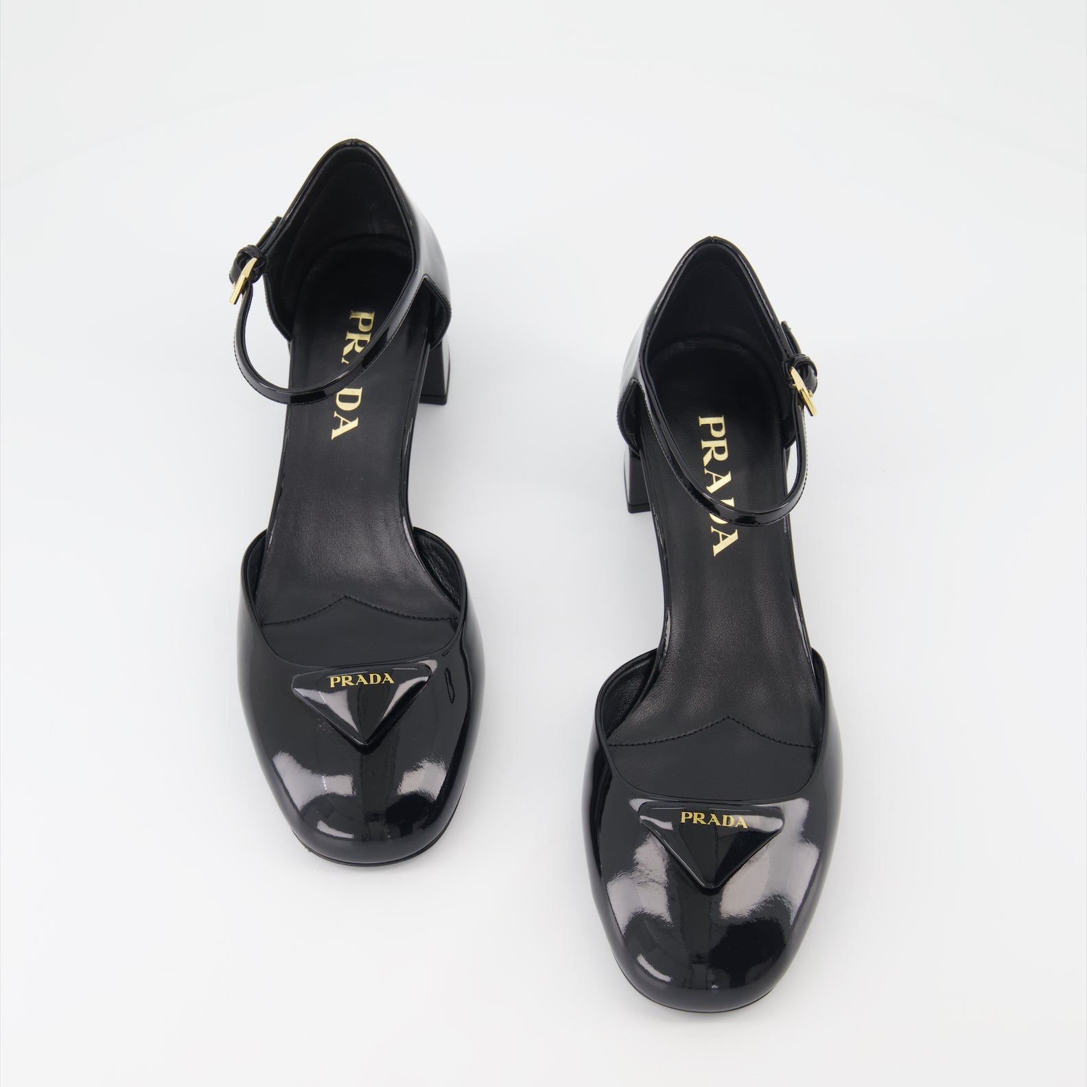 Heels Patent leather pumps Prada Black Women
