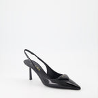 Pumps Escarpins en cuir Prada Schwarz Femme