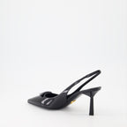 Pumps Escarpins en cuir Prada Schwarz Femme