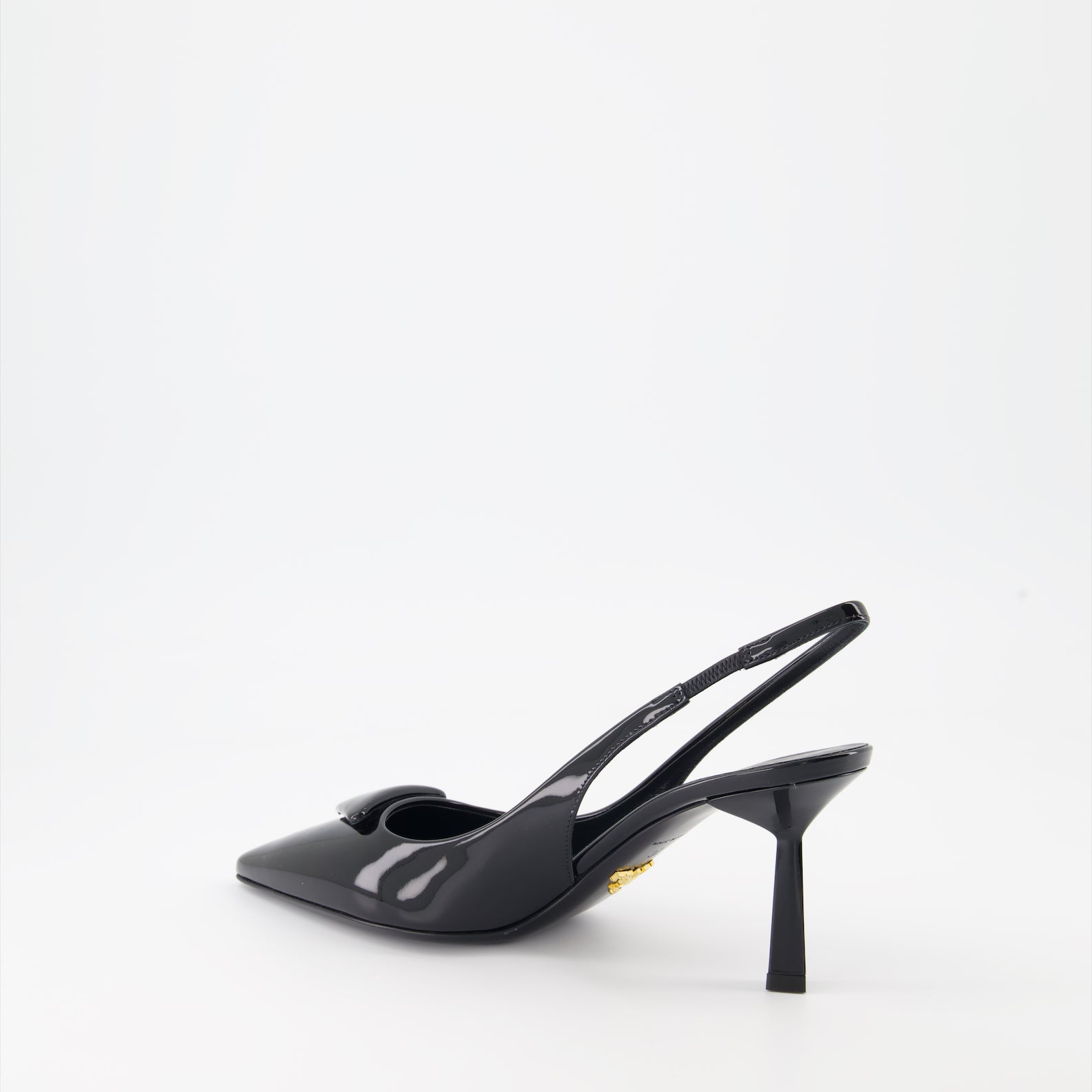 Heels Leather pumps Prada Black Women