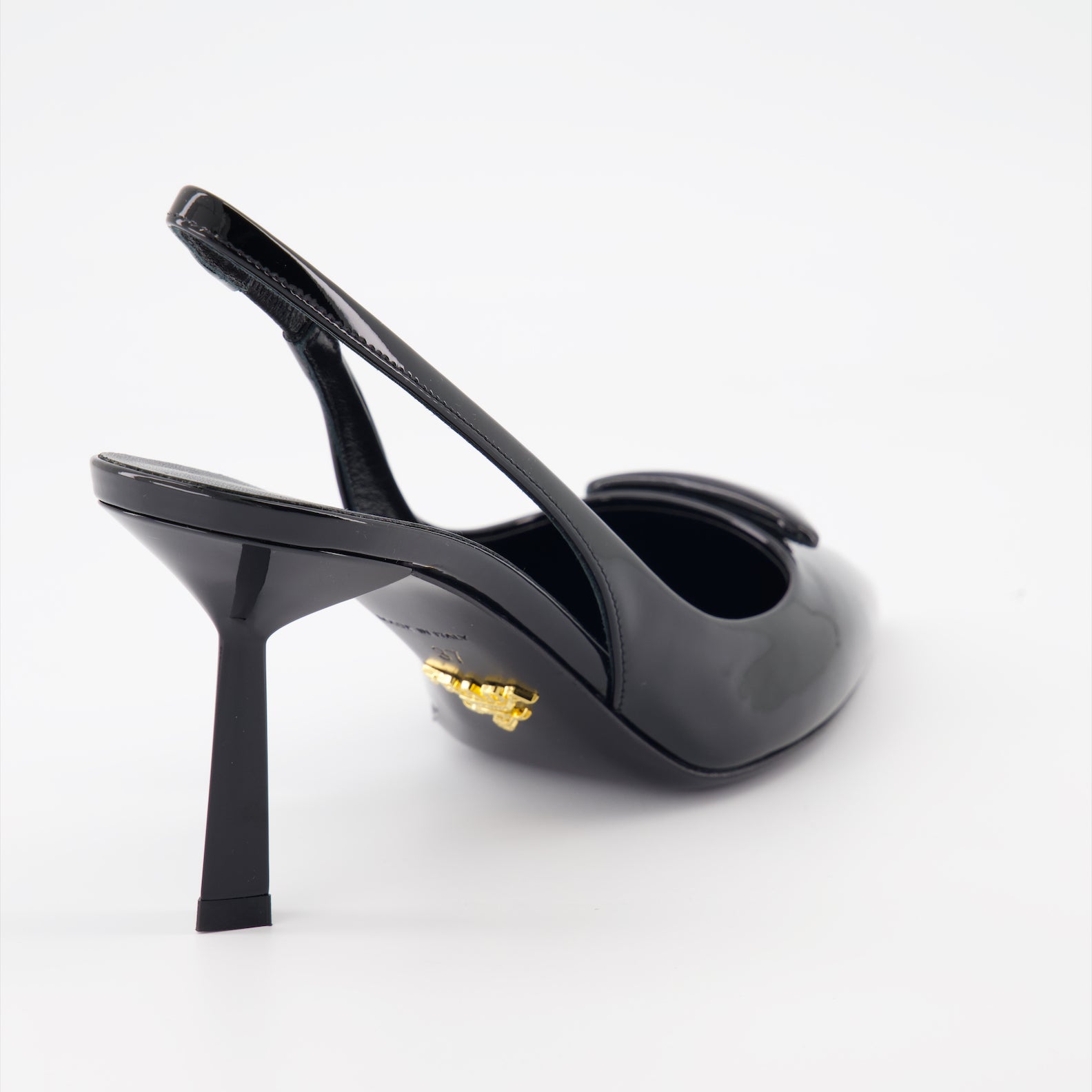 Heels Leather pumps Prada Black Women