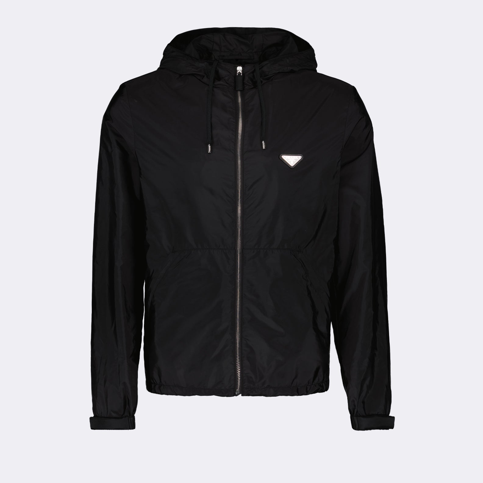 Chaquetas Coupe-vent en Re-Nylon Prada Negro Homme