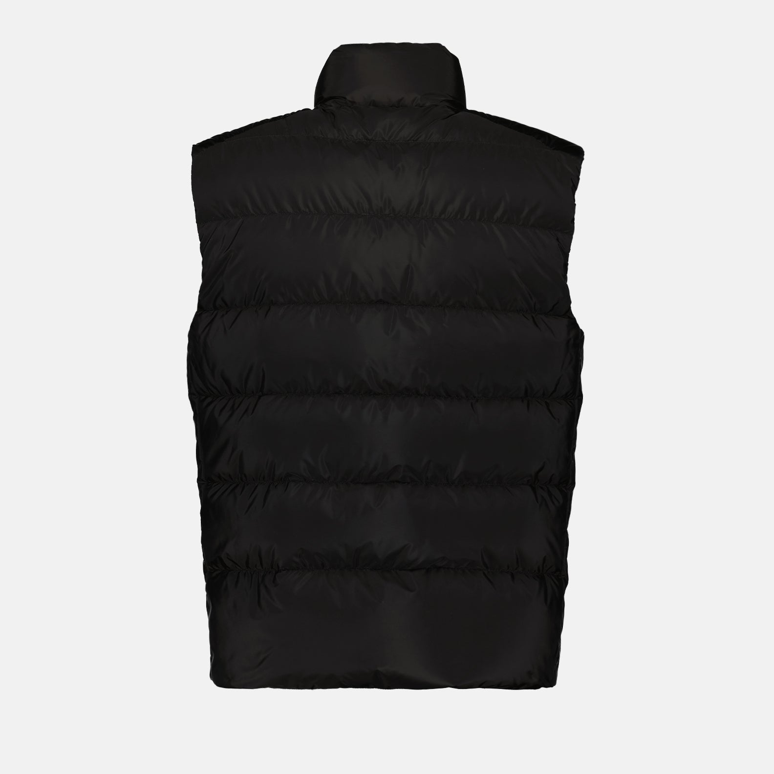Jackets Sleeveless down jacket in Re-Nylon Prada Black Homme