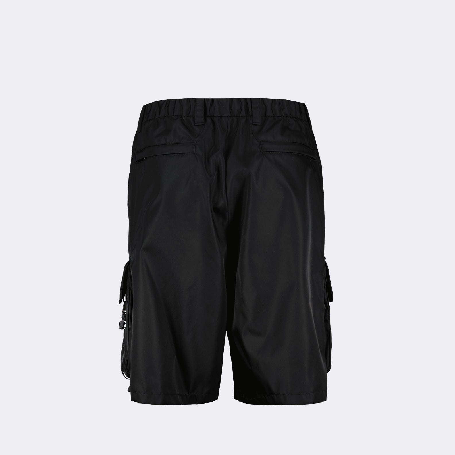 Shorts Short cargo in Re-Nylon Prada Black Man