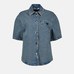 Shirts Denim shirt Prada Blue Women