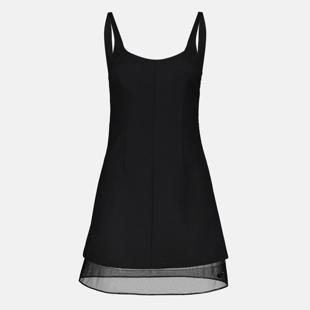 Robes Robe courte Prada Noir Femme