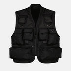 Vestes Veste Cargo sans manches Prada Noir Homme