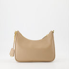 Sacs bandoulière Sac Re-Edition 2005 Prada Beige Femme