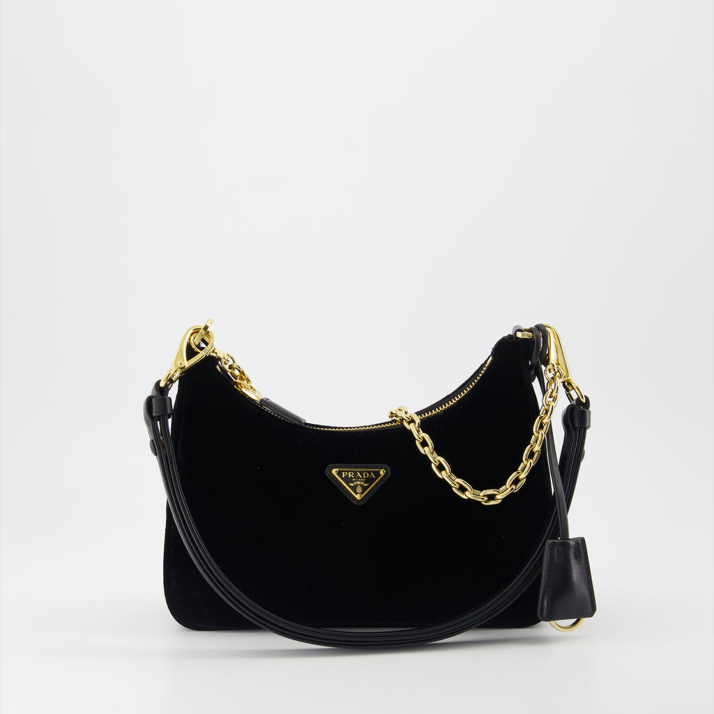 Crossbody bags Velvet bag Prada Black Women