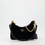 Crossbody bags Velvet bag Prada Black Women