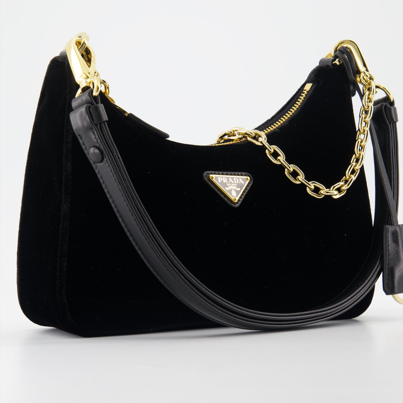 Crossbody bags Velvet bag Prada Black Women