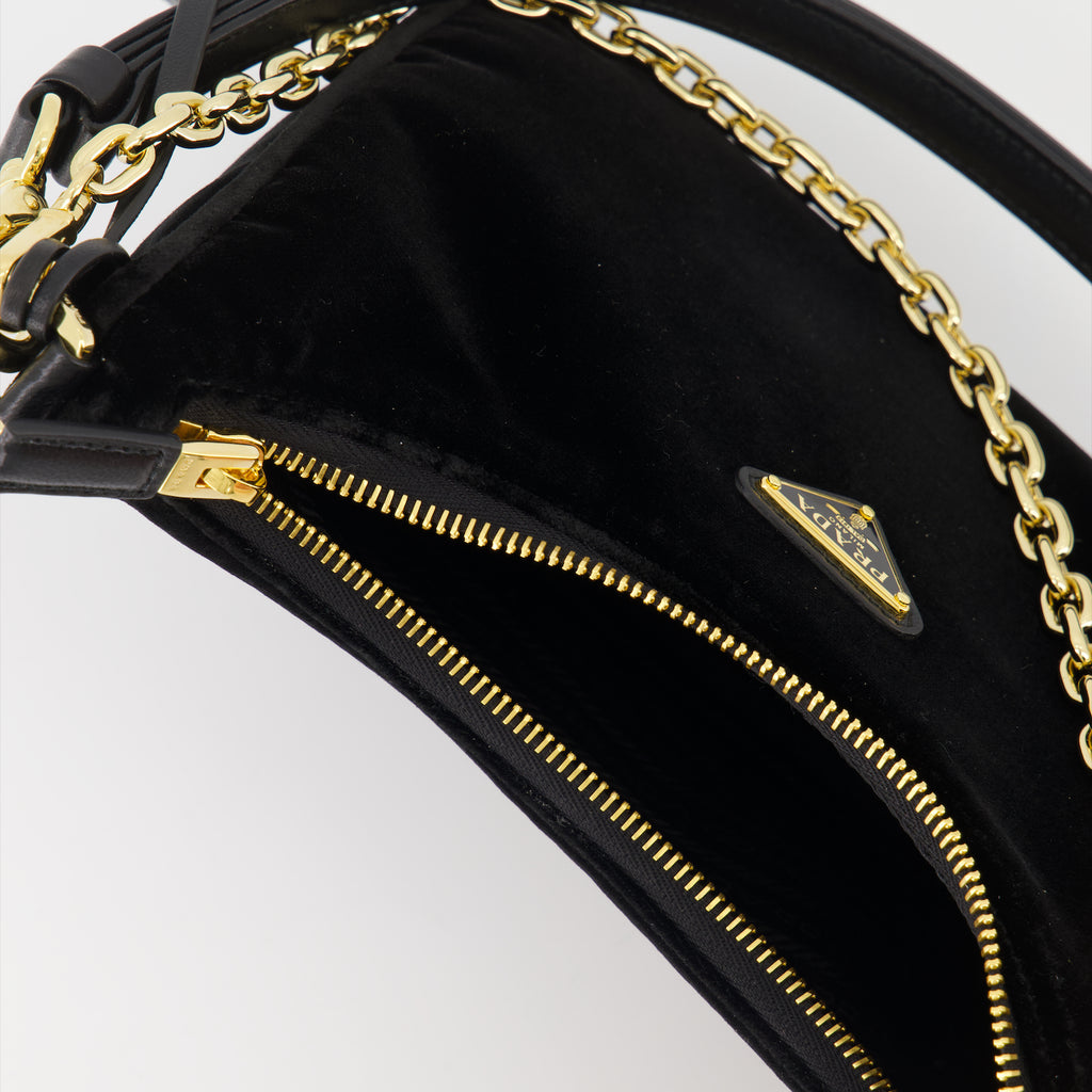 Crossbody bags Velvet bag Prada Black Women