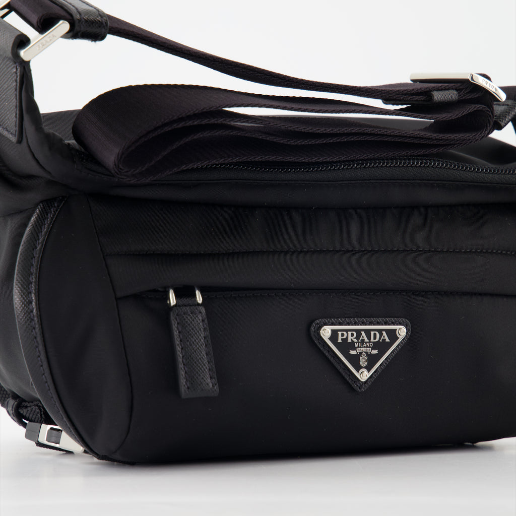 Sacs banane Sac banane en Re-Nylon Prada Noir Homme