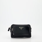 크로스백 Sac bandoulière en Re-Nylon Prada 검은색 Homme