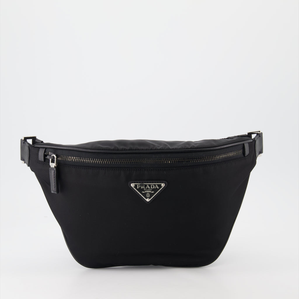 Riñoneras Bolsa de Cintura Re-Nylon Prada Negro Homme