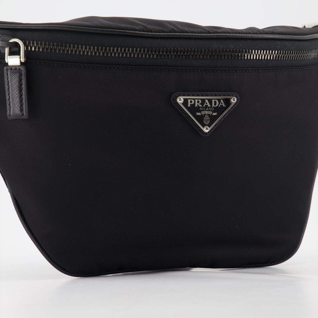 Riñoneras Bolsa de Cintura Re-Nylon Prada Negro Homme