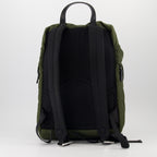 Zaini Sac à dos Re-Nylon et cuir Saffiano Prada Verde Homme