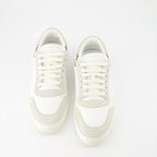 Sneakers Sneakers a quadri Burberry Bianco Homme