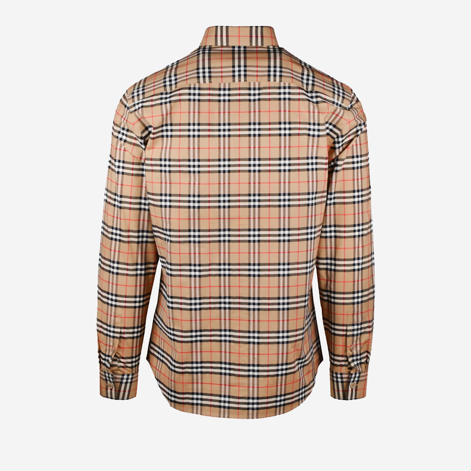 Chemises Chemise à carreaux Burberry Beige Homme