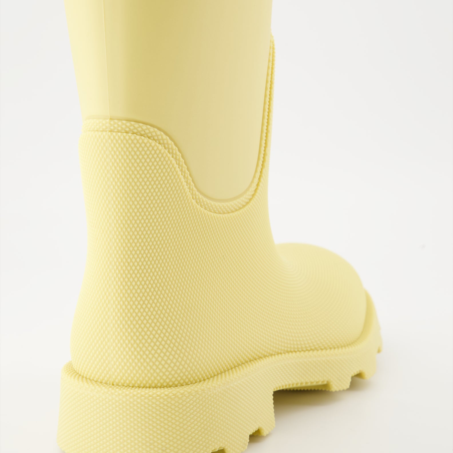 Bottes Bottes Marsh en caoutchouc Burberry Jaune Femme
