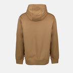 Sweatshirts Logo Hoodie Burberry Brown Man