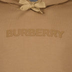 Sweatshirts Logo Hoodie Burberry Brown Man