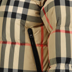 Cappotti Doudoune à carreaux Burberry Beige Femme