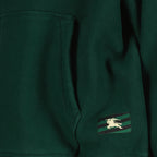 Felpe Sweat à capuche EKD Burberry Verde Homme