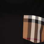 티셔츠 T-shirt Carrick Burberry 검은색 Femme