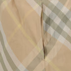 Moda praia Short de bain à carreaux Burberry Bege Homme