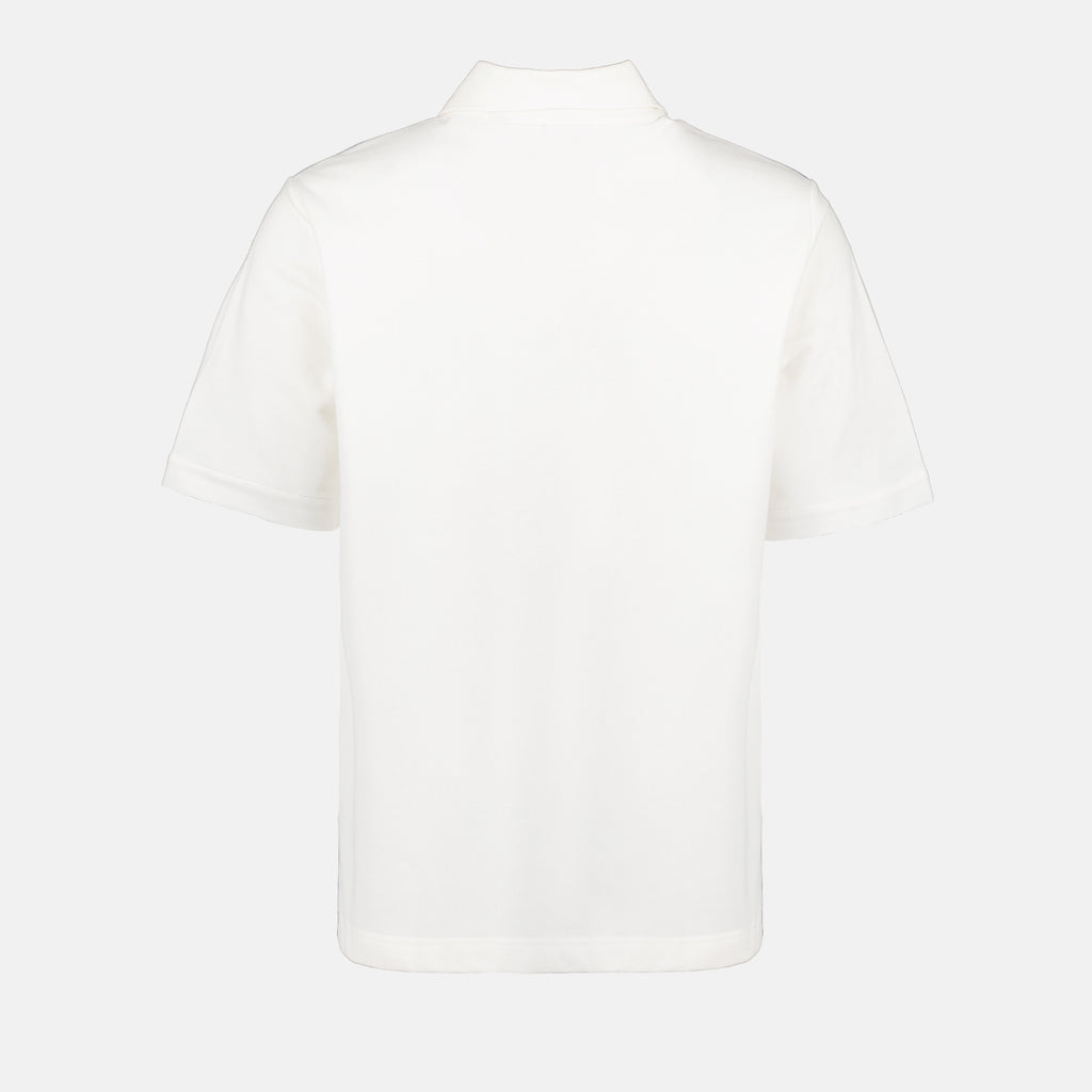 Polos Polo classique Burberry Blanc Homme
