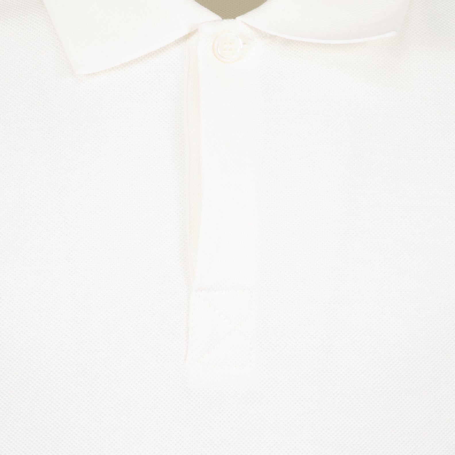 Polos Polo classique Burberry Blanc Homme
