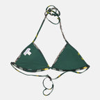 Moda de playa Haut de bikini à carreaux Burberry Verde Femme