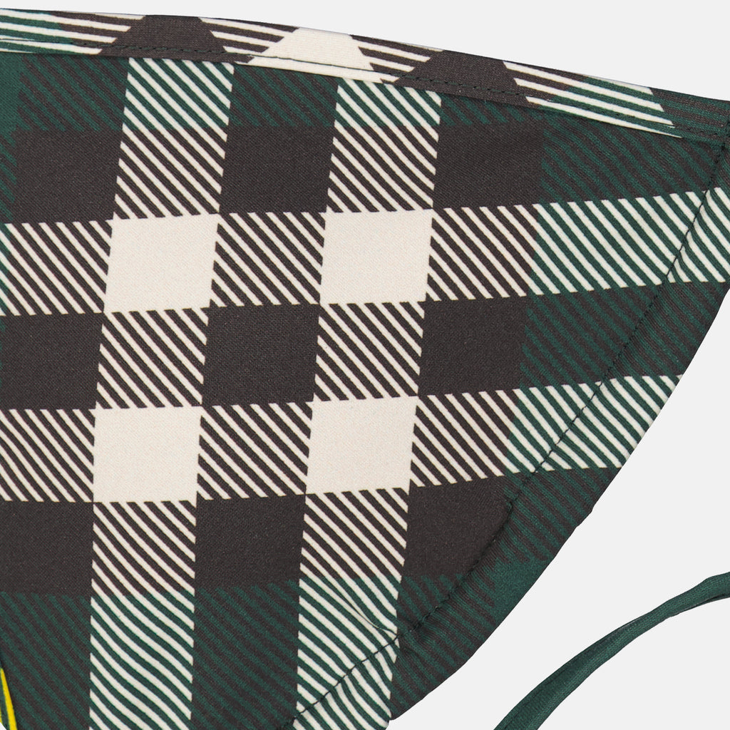 Moda de playa Haut de bikini à carreaux Burberry Verde Femme