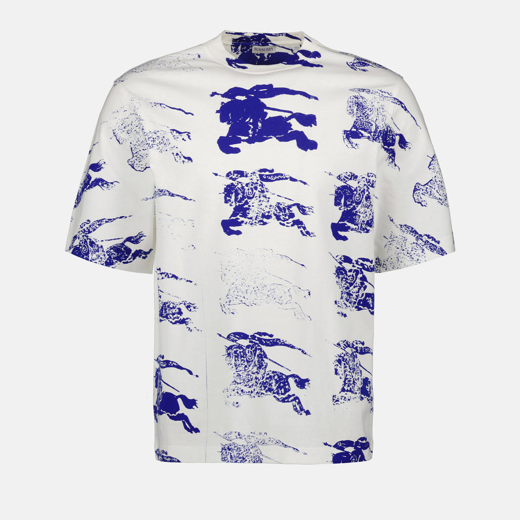 Tシャツ ライダーEKD Tシャツ Burberry 青 男