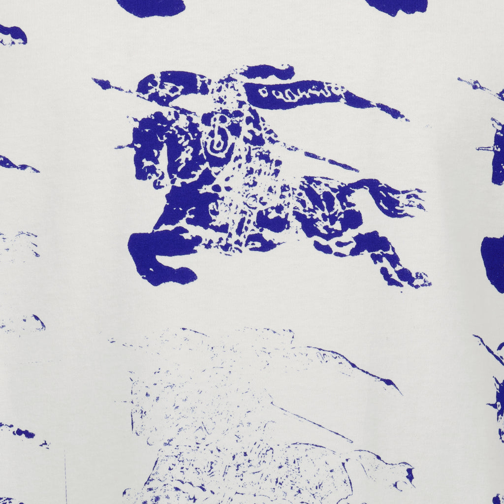 Tシャツ ライダーEKD Tシャツ Burberry 青 男