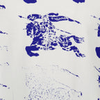 Tシャツ ライダーEKD Tシャツ Burberry 青 男