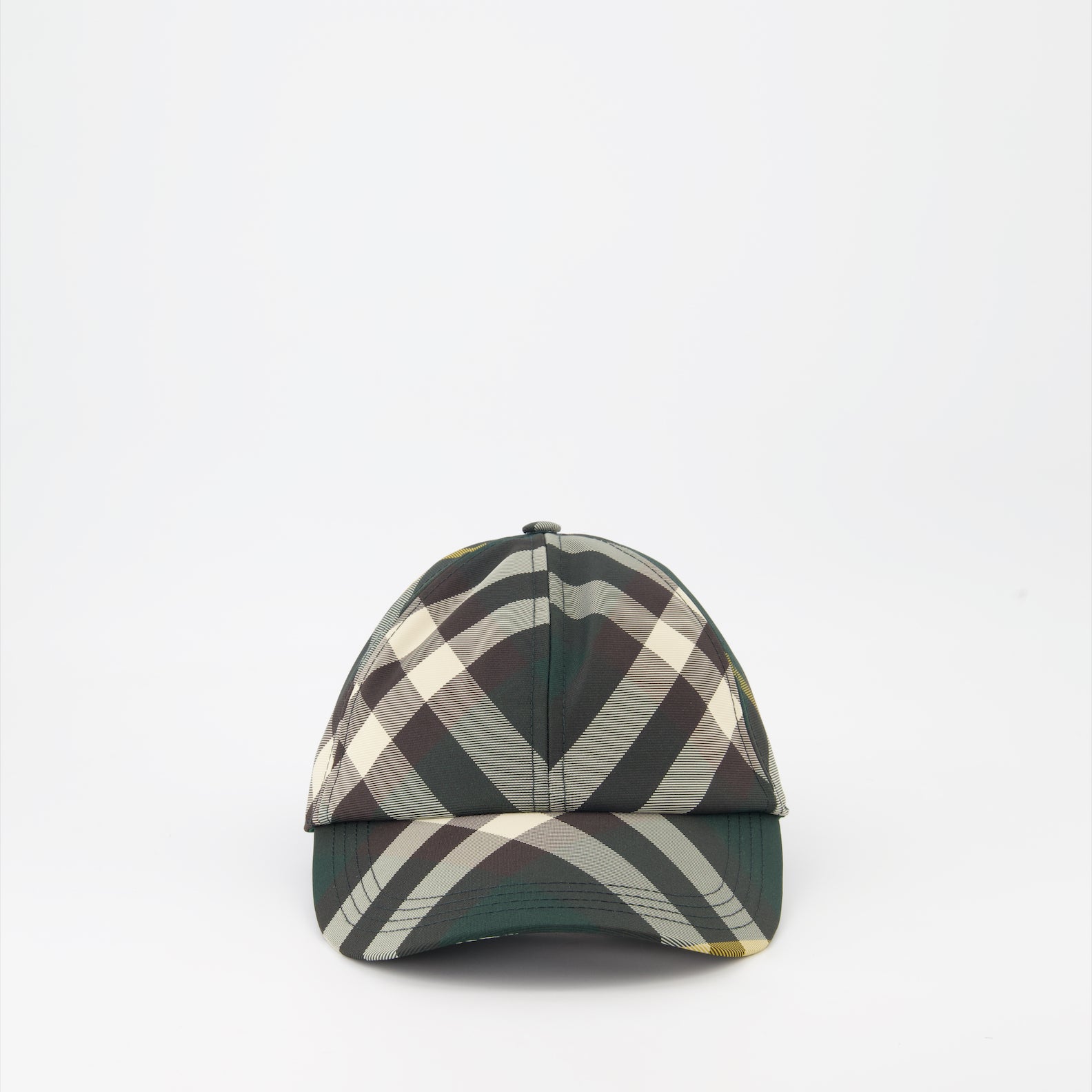 Chapéus, bonés e gorros Casquette à carreaux Burberry Verde Unissex
