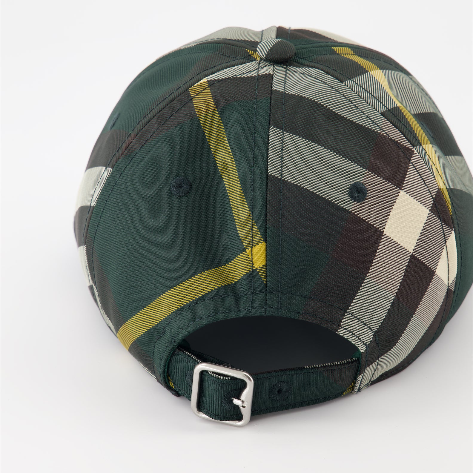 Chapéus, bonés e gorros Casquette à carreaux Burberry Verde Unissex