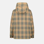 Jackets Checked Windbreaker Burberry Beige Femme