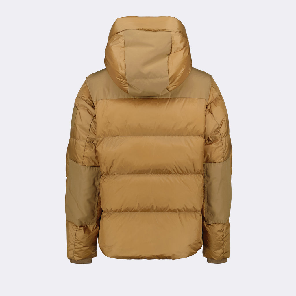Mäntel Pufferjacke mit abnehmbaren Ärmeln Burberry Braun Homme