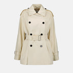 Coats Short trench coat Burberry Beige Women