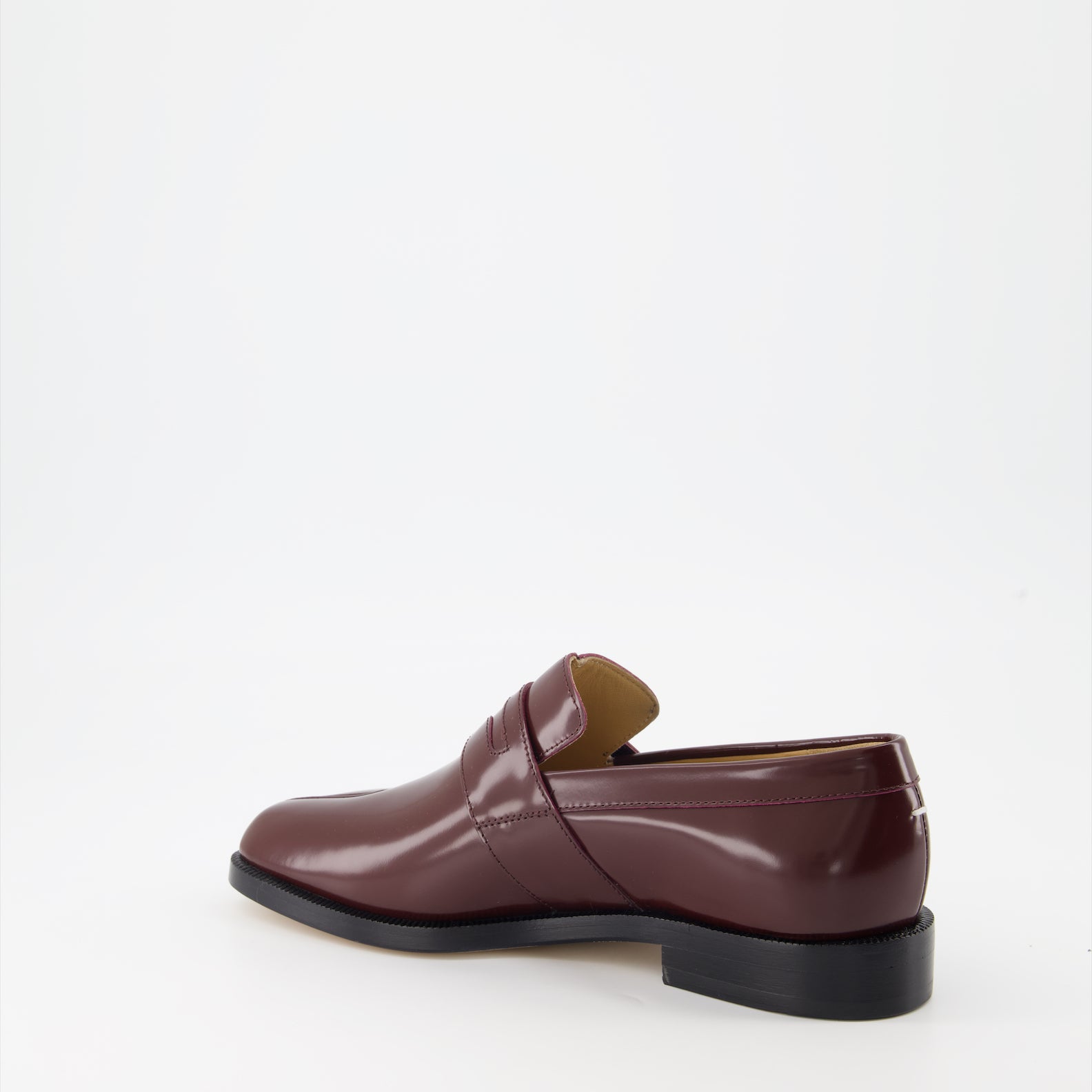 Loafers Tabi moccasins Maison Margiela Bordeaux Women